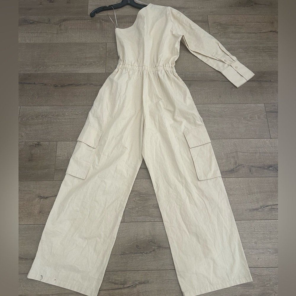 Zara cargo jumpsuit